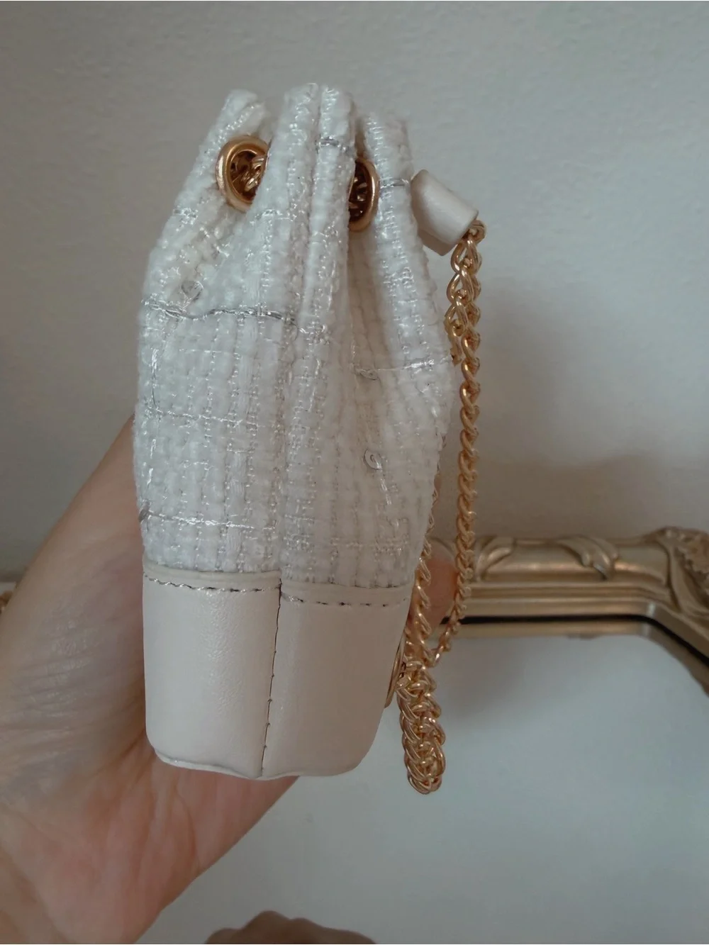 Mini Tweed Bag Charm Set